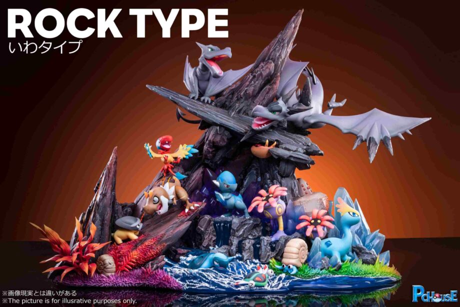 Mô hình Rock Type - Pokemon - Pc House | Toyroom