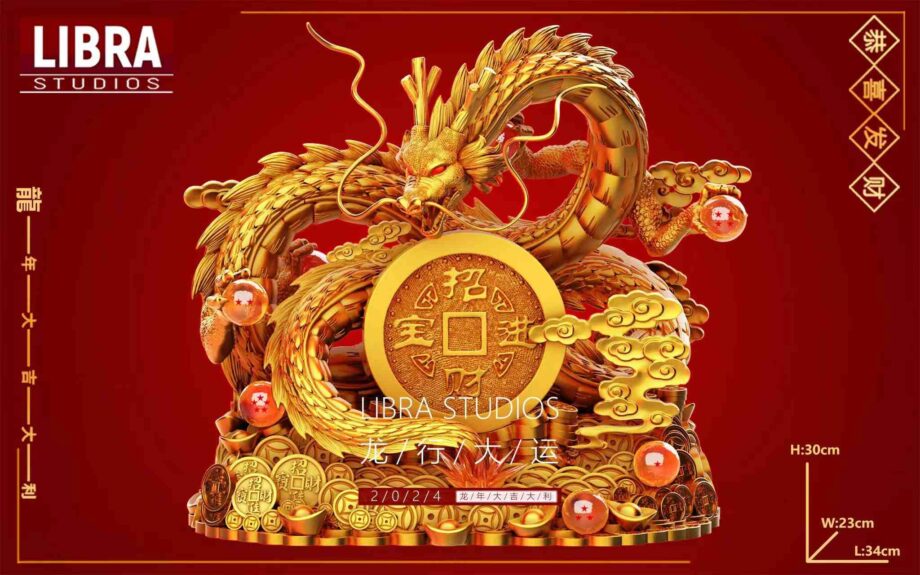 Mô hình Shenron new year - Dragon Ball - Libra Studio | Toyroom